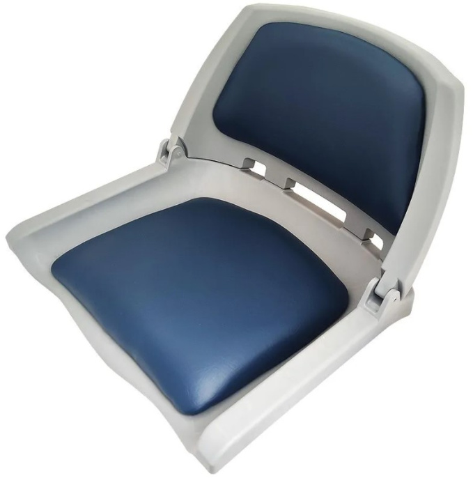 Сиденье с виниловыми подушками, синее (10268286)